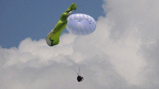 GIN Yeti rescue reserve parachute